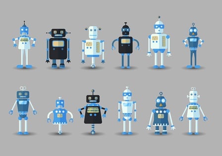 four generations of bots
