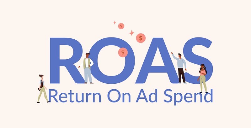 ROAS what is return on ad spend text - featured image